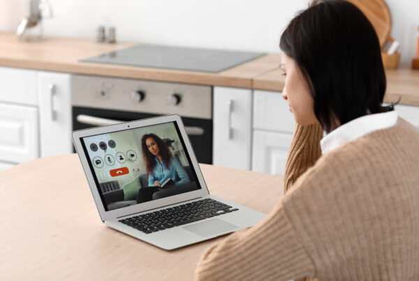 Online psychiatry session