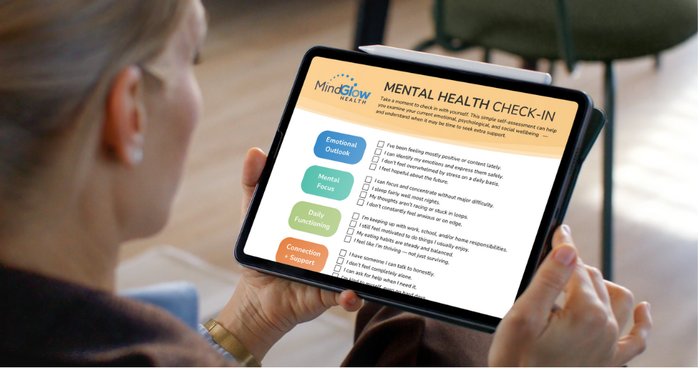 Mental Health Checklist by MindGlow Health
